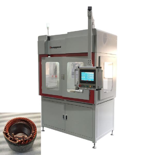 Buy 6KW Three Wheeler Stator Fan Motor Cutting Machine Automatic at wholesale prices