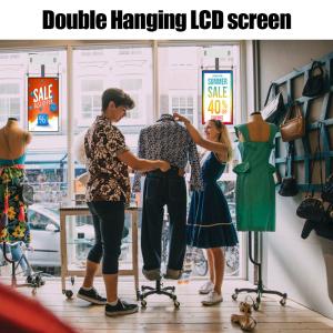 Hanging Double Sided Digital Signs Large Shopping Malls Supermarkets