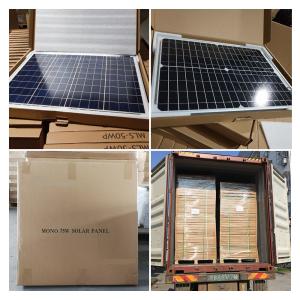 ODM Practical Silicon Monocrystalline Solar Panel With 36 Cells