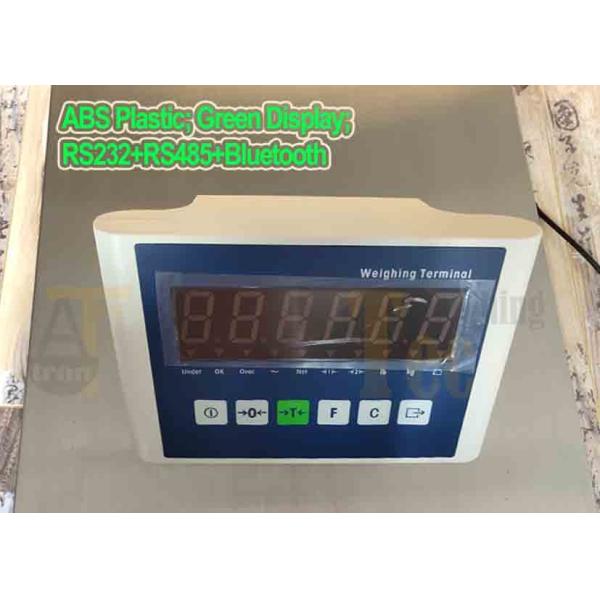 Bluetooth Weighing Indicators , Green Display Weighing Terminal Truck Scale