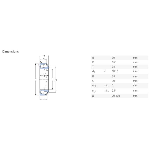 Koyo Skf Stainless Steel High Speed Tapered Roller Bearings 30314 30316 For Broad Strip Mill