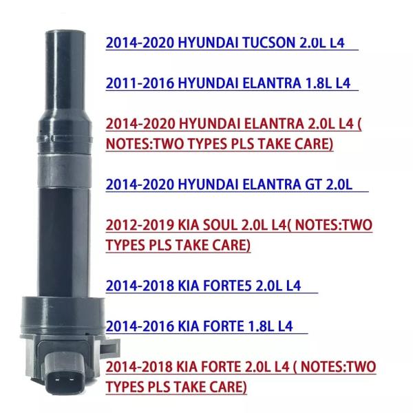WEILI Hyundai Kia Car Ignition Coil 27300-2E000 Hyundai Elantra