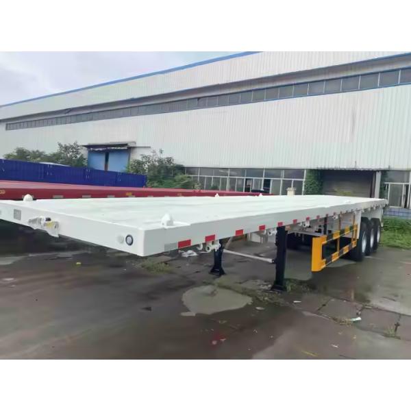 CIMC 40/45ft Steel 3/4Axle Oversized and Containerized Cargo Extendable Flatbed Trailers
