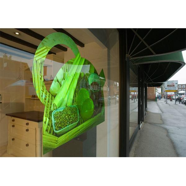Holographic Effect Rear Projection Screen Film , Hologram Window Film Self