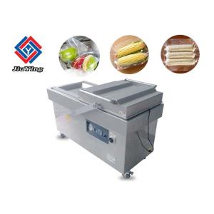 Pneumatic Vacuum Frozen Food Packaging Machine Double Chamber High Efficiency