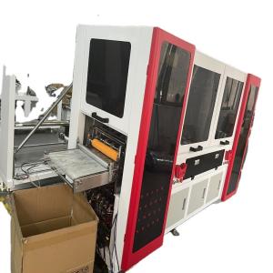 Customized 4 Side Seal Packaging Machine Mechanical Driven Face Mask Packing