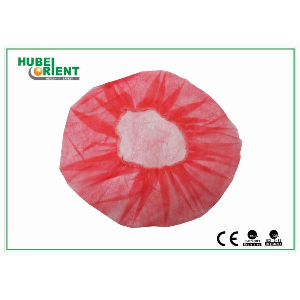 Buy Waterproof Handmade PE Disposable Head Cap With Elastic Band at wholesale prices