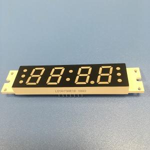 Four Digit Seven Segment Custom LED Display 14.8 mm For Radio / Sound