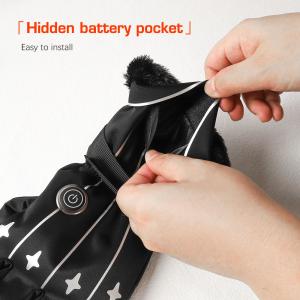 Adjustable Temperature Thin Electric Rechargeable Battery Heated Gloves One Size