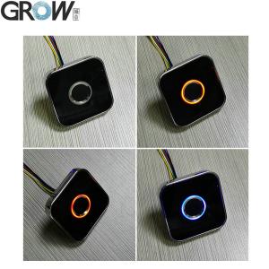GROW R502-AW Zinc Alloy Round Ring LED Control DC3.3V Capacitive Fingerprint