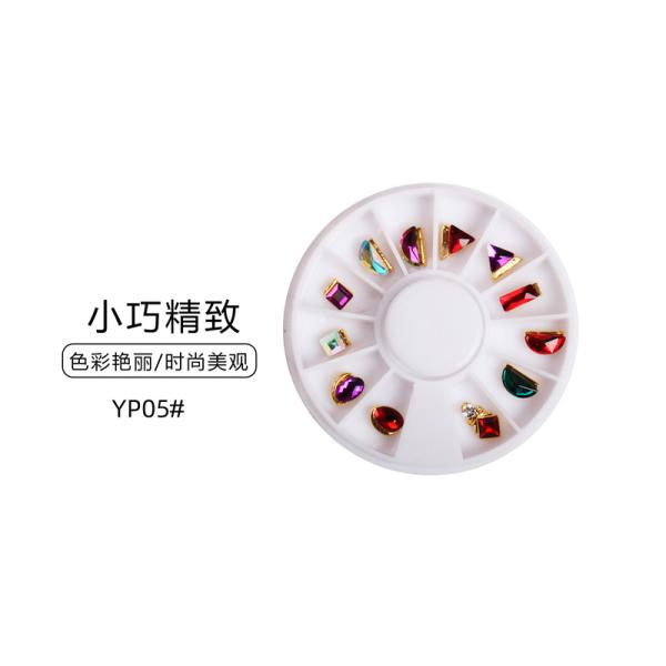 Type Mixed 3D Large Crystals Diamonds for DIY Nail Art Work Design Decoration Jewelry