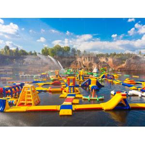 Customized PVC Floating Aqua Park Determined For Swimming Pool