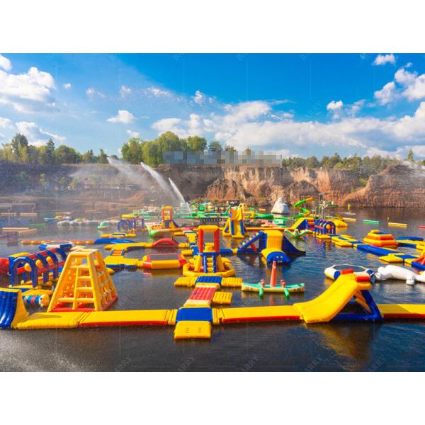 Buy Customized PVC Floating Aqua Park Determined For Swimming Pool at wholesale prices
