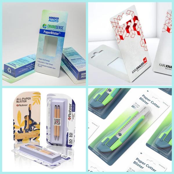 White Blister Packaging Paper Card 275gsm One Side Coated Paperboard