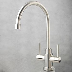 High quality stainless steel kitchen water faucet, certificated proved