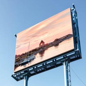 China Real Pixel LED Billboards for Brightness Advertising 7000nits Brightness 860w/m2 Average Power Consumption on sale