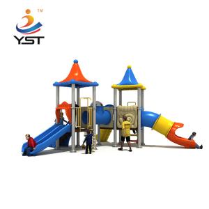 GS Adventure Park Galvanized Kids Playground Slide 15 Kids Capacity