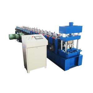 Fast Speed U Purlin Roll Forming Machine Tension Type Decoiler Maximum Load