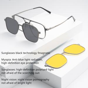 Casual Glasses Polarized Night-Vision Clip-On Glasses Portable