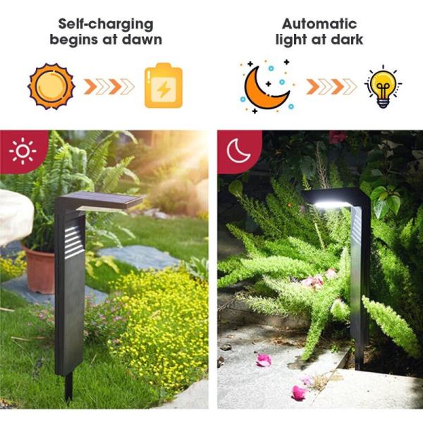 Landscape Light Waterproof Home Decoration Yard Garden Lights Outdoor Waterproof Outdoor Led Solar Energy Garden CPD2801