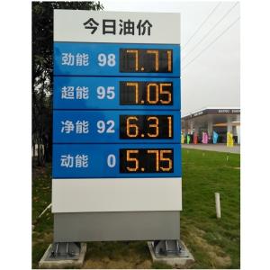 5000CD/M2 Light 7 Segment Led Display Module IP65 Customized Digital Sign