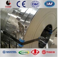 Buy 317,317L,321,321H, 329,347,347H Stainless Steel Strips for petroleum / food at wholesale prices