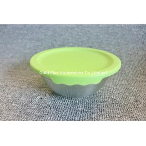 Ecofriendly 8pcs Stainless Steel Salad Mixing Bowl With Sealing Cover