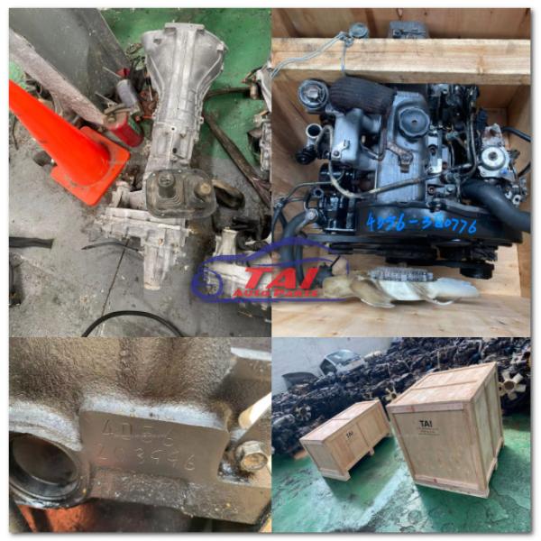 Japanese Used Diesel Engine Fit For Mitsubishi 4D56 4D56T Good Running Condition