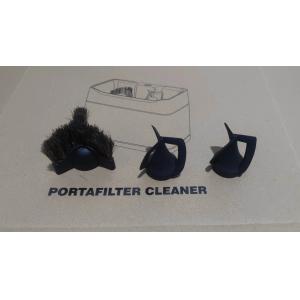 Barista Tools Automatic Coffee Portafilter Cleaner with 2 Cleaning Scrapers by