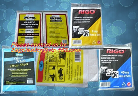 Buy Disposable PE paint masking sheet,Disposable PE clear plastic furniture covers,china thick plastic one-time drop sheets at wholesale prices