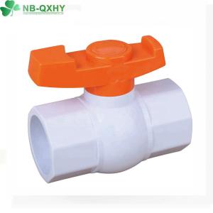 UV Protected PVC Union Valve Blue and Milk White for Household Usage from Top