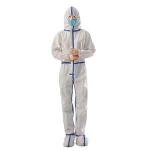 Disposable Clothing Medical Protecting Chemical Safety Virus Sterile Coverall