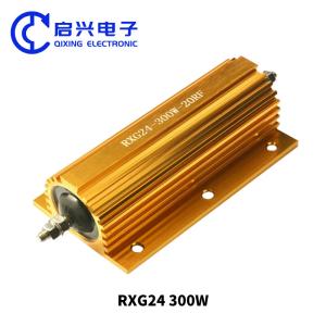 RX24 High Power Wirewound Resistor RXG24 300w 20 Ohm Gold Aluminium Case Heat