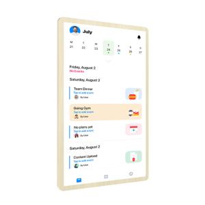 Smart touch screen calender electronic calendar smart calendar family digital
