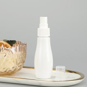 Smooth Round Transparent PET Spray Bottle With Classic Design