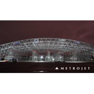 Elegant Appearance Arch Truss Steel Hangar Building Fabrication And Supplyment