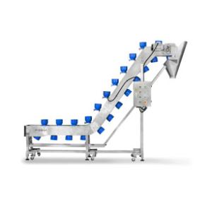 Quality 1.5kw Stainless Steel Bowl Conveyor Machine Lifitng Proposal for sale