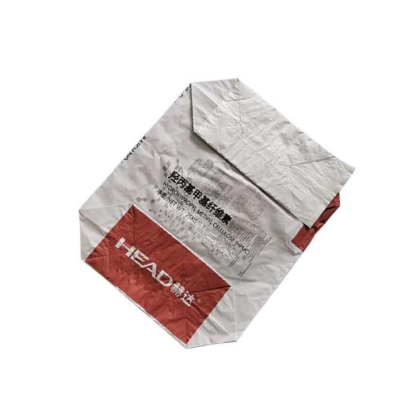 Buy Valve Type Bag Professional Customization Multiwall Paper Sacks Flexo Print at wholesale prices