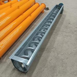 50Tph Screw Conveyor Feeder Spiral Screw Conveyor High Speed Flexible
