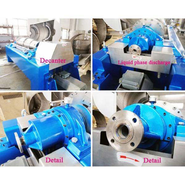 Titanium 2 Phase Calcium Hypochlorite Decanter Centrifuge Tricanter Centrifuge