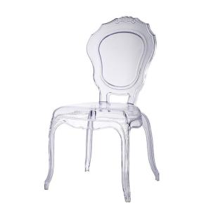 China Clear Plastic Acrylic Chiavari Chair for Weddings Banquets on sale