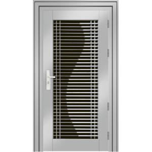 Residential 180 Minutes Fire Rated Security Doors Break Resistance
