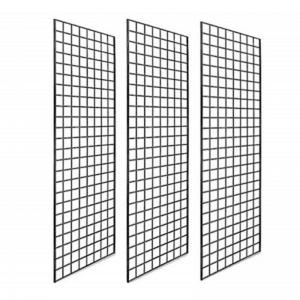Quality Shop Retail Shelving Accessories Supplies Steel Metal Wire Grid Wall Panel for sale