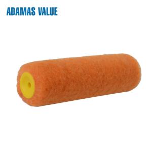 Tangerine Paint Roller Brush Polyester Brush Material Sturdy And Durable