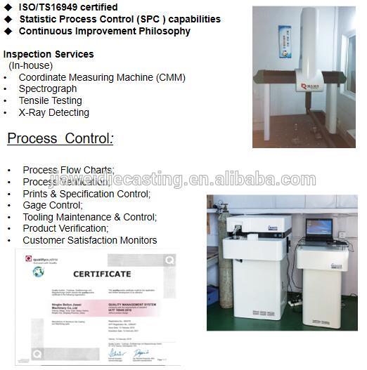 16949 Registerd Quality Pressure Die Casting Process , Die Casting Parts