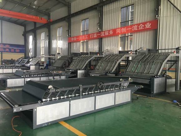 Buy semi automatic flute laminator/corrugated pasting machine 1300/1400/1500/1600 at wholesale prices
