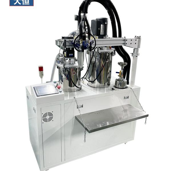 vacuum degas potting for impregnation ab component potting machine for power