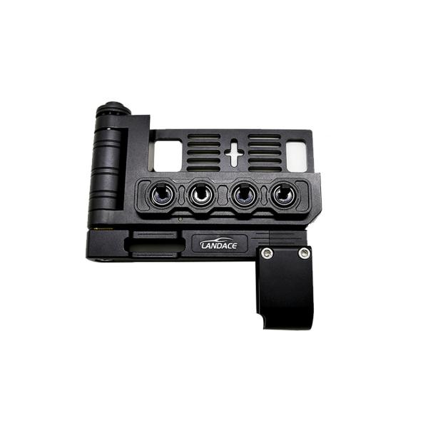 Buy Fashion Design Style Aluminum Alloy Wireless Switch Panel Controller Bracket 20.8*20*5.8mm at wholesale prices