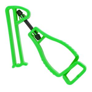 Custom Plastic Glove Clip Lime Polyoxymethylene Interlock Belt Clip