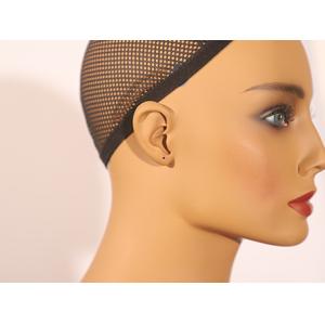 Natural Makeup Mannequin Head With Shoulders Chocolate Color